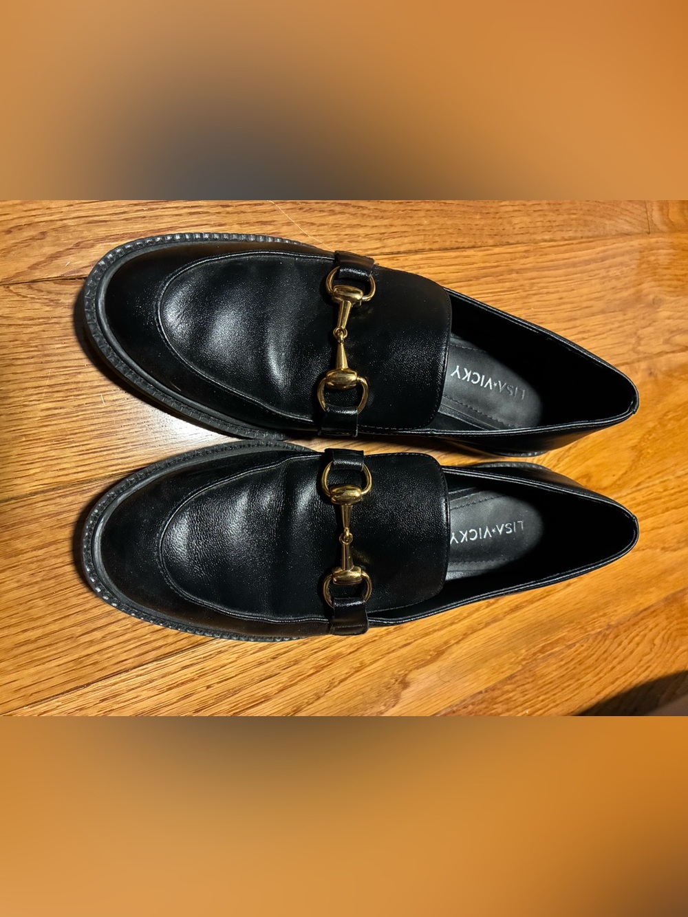 Black Loafers size 6